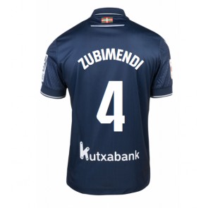 Real Sociedad Martin Zubimendi #4 Gostujuci Dres 2023-24 Kratak Rukavima